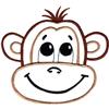 Large smiling monkey face