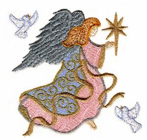 Angel with Star and Doves