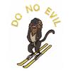 Do No Evil Monkey on Skis