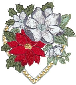 Poinsettia Shield, Medium