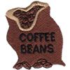Bag of Coffee Beans with Text