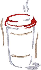 Stylized Standard Coffee Cup