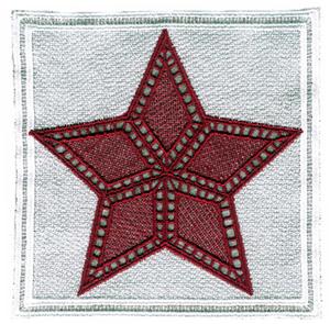 Star Lace Quilt Square