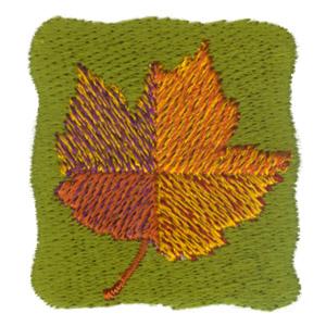 Patchwork Maple Leaf