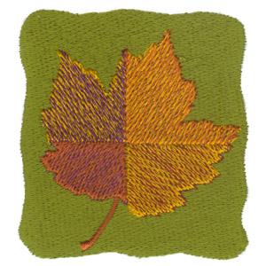 Patchwork Maple Leaf, large
