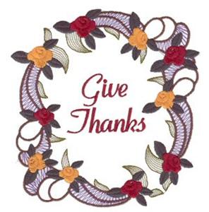 Thanksgiving Wreath Motif