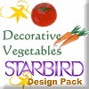 Decorative Vegetables Design Pack