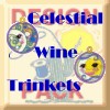 Celestial Wine Trinkets Design Pack