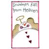 "Snowman fall from Heaven" Applique Square