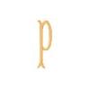 Lowercase Baroque Letter P
