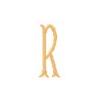 Lowercase Baroque Letter R