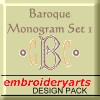 Baroque Monogram Set 1