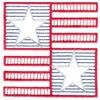 Stars & Stripes Quilt Square