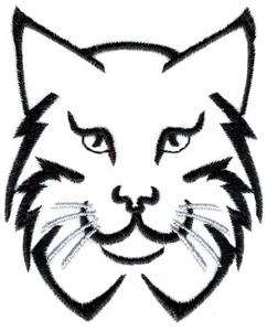 clipart bobcat machine embroidery