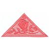 Small Single Color Cottage Rose Lace Triangle