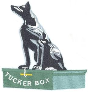 Tucker Box with Dog