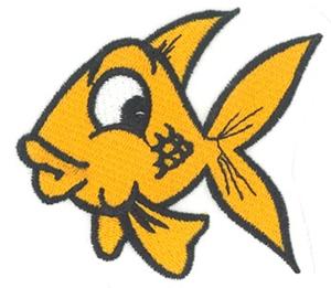 Cartoon OUTLINE ONLY Fish