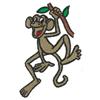 Cartoon OUTLINE ONLY Monkey