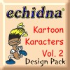 Kartoon Karacters Vol. 2 Design Pack