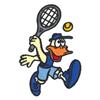 Tennis Duck (OUTLINE ONLY)
