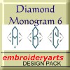Diamond Monogram Set 6 Design Pack