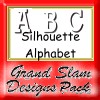 Silhouette Alphabet Design Pack