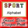 Sport Alphabet Design Pack