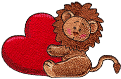 Lion with Heart