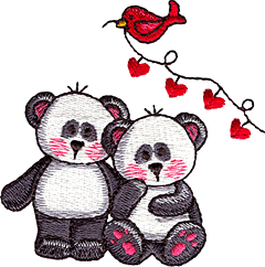 Panda Couple
