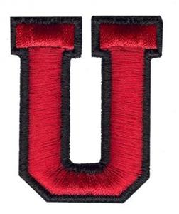 Sport 3 Letter U Embroidery Design by Grand Slam Designs