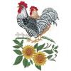 Rooster and Hen Scene