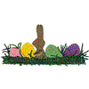 Chocolate Rabbit and Easter Eggs