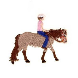 Bareback Riding Horse