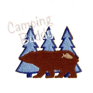 Boys Camping Bear