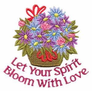 Flower Basket - Let Your Spirit Bloom with Love