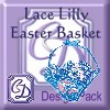 Lace Lilly Easter Basket Design Pack