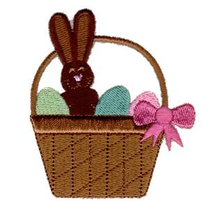 Easter Basket with Bunny