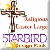 Religious Easter #2 Large Design Pack