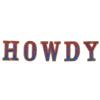 "Howdy", larger