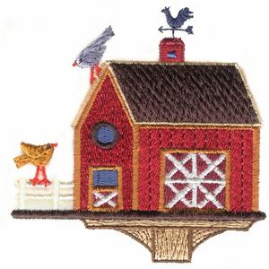 Barn Birdhouse