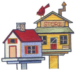 General Store and Birdhouse