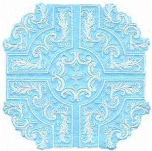 Scroll Work Square, larger