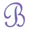 Pansy Monogram Letter (small) B
