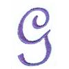 Pansy Monogram Letter (small) G