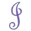 Pansy Monogram Letter (small) J