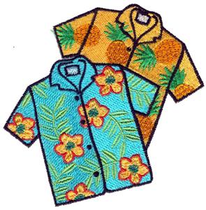Two Hawaiian Shirts