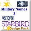 Military Names 2 Design Pack