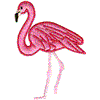 Flamingo with Head Up