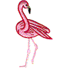 Flamingo with Head Back