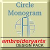 Circle Monogram 2 Design Pack